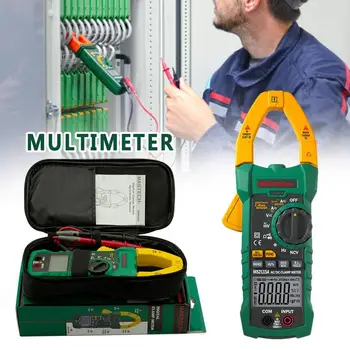 MS2115A Digital Clamp Meter Current Clamp AC DC Ammeter Multimeter Voltmeter Multi-function Diode Fire Wire Tester
MS2115A Digital Clamp Meter Current Clamp AC DC Ammeter Multimeter Voltmeter Multi-function Diode Fire Wire Tester