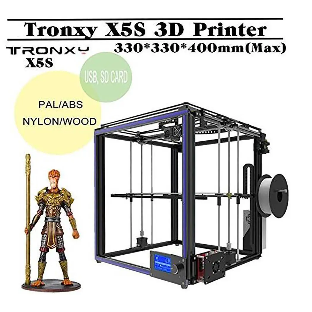 Coocheer 3D Printer Touch Screen With Hotbed Aluminium DIY Creative Printing 3D Printer Support filament sensor US Plug
Coocheer 3D Printer Touch Screen With Hotbed Aluminium DIY Creative Printing 3D Printer Support filament sensor US Plug