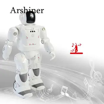 RC Robot Leading Smart Dancing Mode Motion Controlled Programmable Actions Facial Light Sounds RC Toys for Children
RC Robot Leading Smart Dancing Mode Motion Controlled Programmable Actions Facial Light Sounds RC Toys for Children