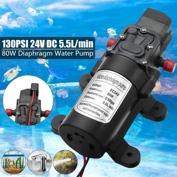 130PSI DC 24V 5.5L/min Agricultural Electric Water Pump Micro High Pressure Micro Diaphragm Water Sprayer Car Wash
130PSI DC 24V 5.5L/min Agricultural Electric Water Pump Micro High Pressure Micro Diaphragm Water Sprayer Car Wash
