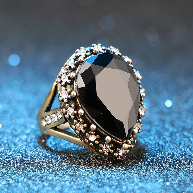 Big Black Red Green Stone Bride Boho Mosaic Size 7 8 9 10 Wedding Antique Gold Crystal Turkish Jewelry Zircon 1PC
Big Black Red Green Stone Bride Boho Mosaic Size 7 8 9 10 Wedding Antique Gold Crystal Turkish Jewelry Zircon 1PC