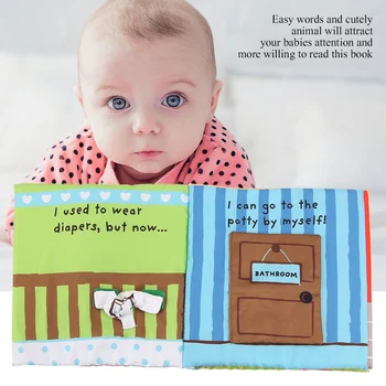 Baby Early Education Puzzle Cloth Book For 0-1-3 Years Old Children Enlightenment Toilet Bath Book Sounding Paper Anti-tear
Baby Early Education Puzzle Cloth Book For 0-1-3 Years Old Children Enlightenment Toilet Bath Book Sounding Paper Anti-tear