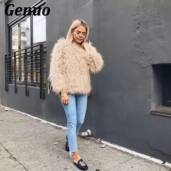 Genuo Autumn Winter Warm Women Teddy Coat Jacket Rabbit Faux Fur Parka Overcoat Thick Soft Fluffy Fleece Fur Jacket Outwear
Genuo Autumn Winter Warm Women Teddy Coat Jacket Rabbit Faux Fur Parka Overcoat Thick Soft Fluffy Fleece Fur Jacket Outwear