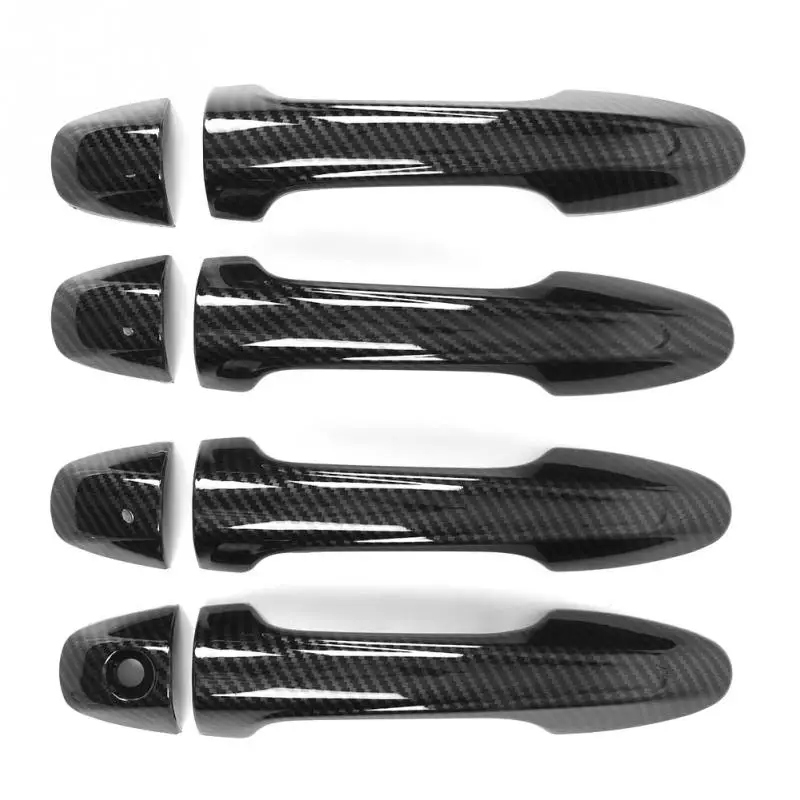 4pcs Silver Chrome/Carbon Fiber Car Door Handle Cover Trim Frame for Toyota Yaris VIOS (XP150) 2019
4pcs Silver Chrome/Carbon Fiber Car Door Handle Cover Trim Frame for Toyota Yaris VIOS (XP150) 2019