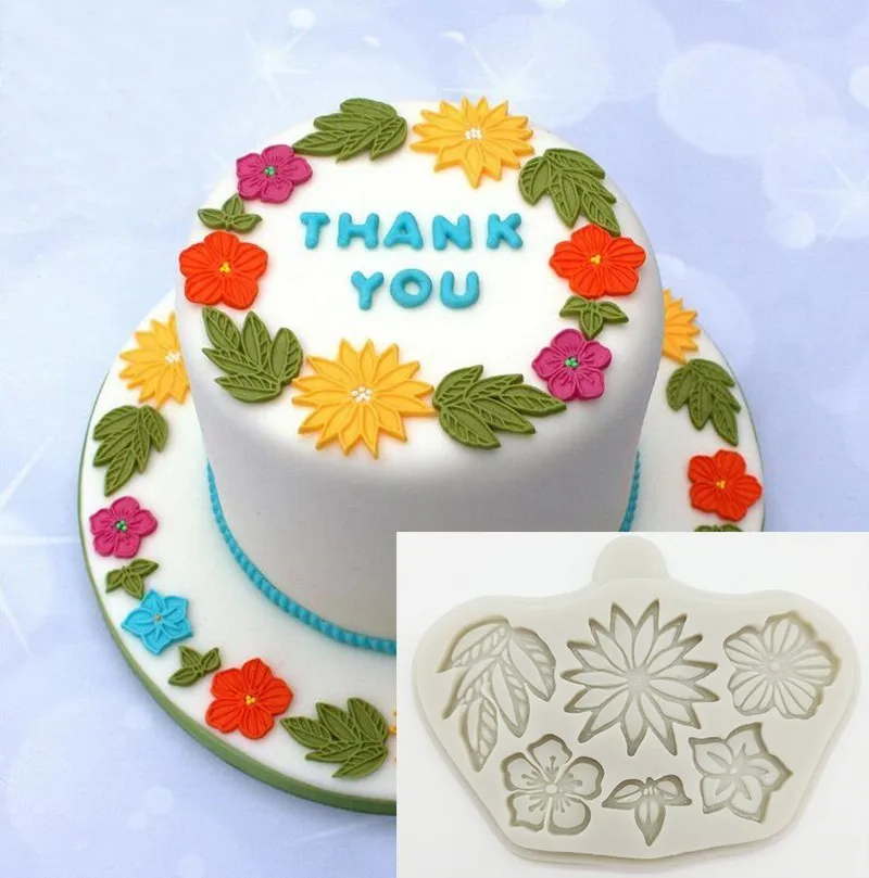 minsunbak High Quality Small Flowers And Small Leaves Silicone Mold DIY Wedding Birthday Cake Border Decoration Tools
minsunbak High Quality Small Flowers And Small Leaves Silicone Mold DIY Wedding Birthday Cake Border Decoration Tools
