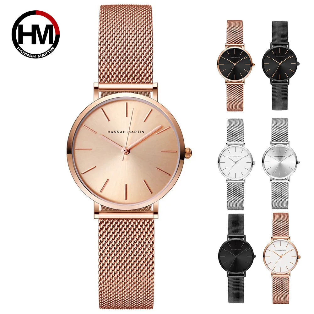 30m Waterproof Ladies Wristwatches Clock Japan Miyota Movement Top Luxury Brand Fashion Causal Stainless Steel Mesh watches
30m Waterproof Ladies Wristwatches Clock Japan Miyota Movement Top Luxury Brand Fashion Causal Stainless Steel Mesh watches