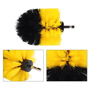 New 3 pcs/set Useful Nylon Grout Power Scrubber Cleaning Drill Brush Tub Combo Electric Drill Accessories
New 3 pcs/set Useful Nylon Grout Power Scrubber Cleaning Drill Brush Tub Combo Electric Drill Accessories