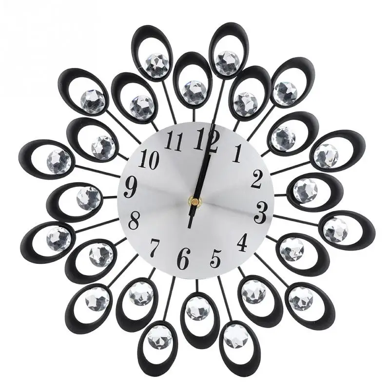 Diamond Peacock Feathers Wall Clock Creative Real Big Wall Clock Rushed Mirror Wall Sticker Living Room Home Decor Fashion Watch
Diamond Peacock Feathers Wall Clock Creative Real Big Wall Clock Rushed Mirror Wall Sticker Living Room Home Decor Fashion Watch
