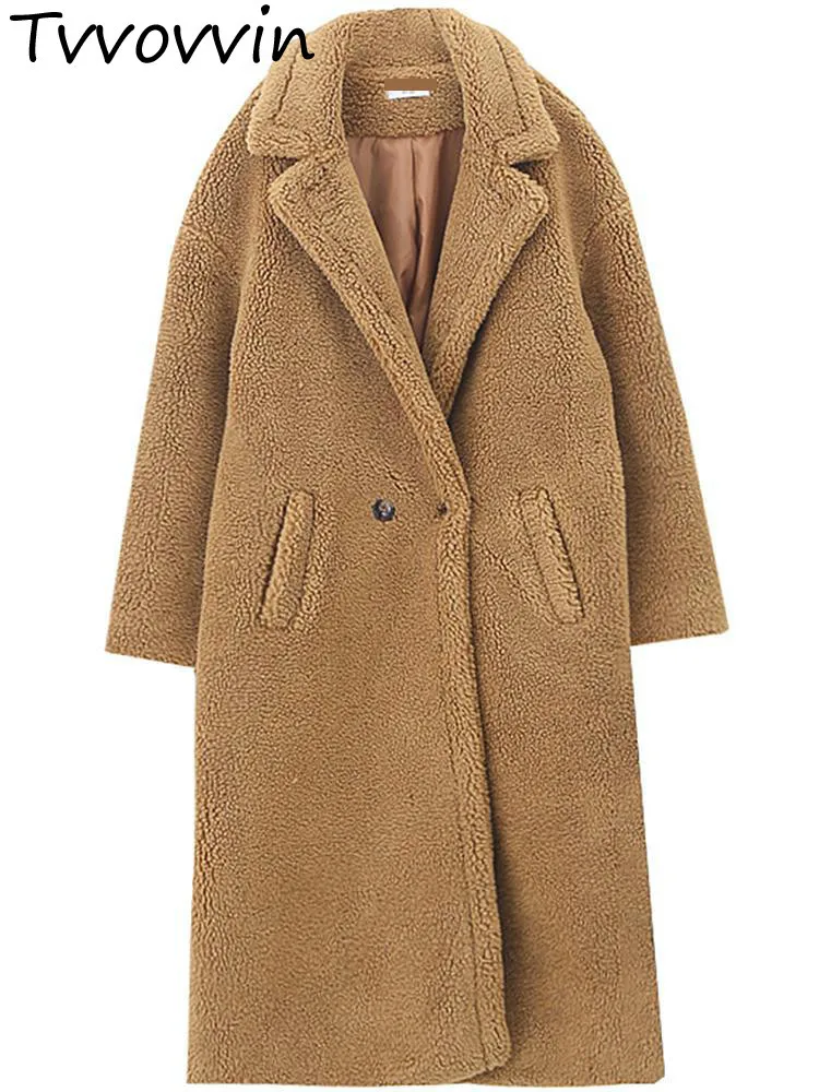 TVVOVVIN Turn-down Collar Full Winter Long Plush Coat Woman Plus Size Casual Wide-Waisted 2019 New Vintage L316
TVVOVVIN Turn-down Collar Full Winter Long Plush Coat Woman Plus Size Casual Wide-Waisted 2019 New Vintage L316