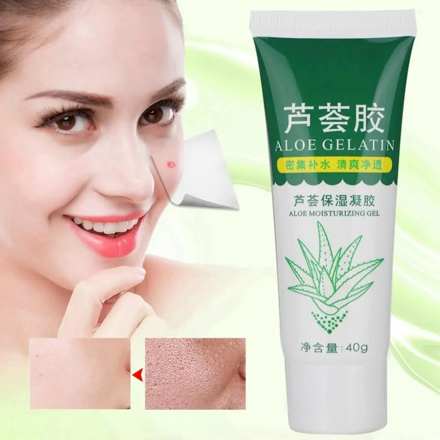 40g Natural 99% Aloe Soothing Gel Aloe Vera Gel Skin Care Remove Acne Moisturizing Day Cream Sunscreen Aloe Gel
40g Natural 99% Aloe Soothing Gel Aloe Vera Gel Skin Care Remove Acne Moisturizing Day Cream Sunscreen Aloe Gel