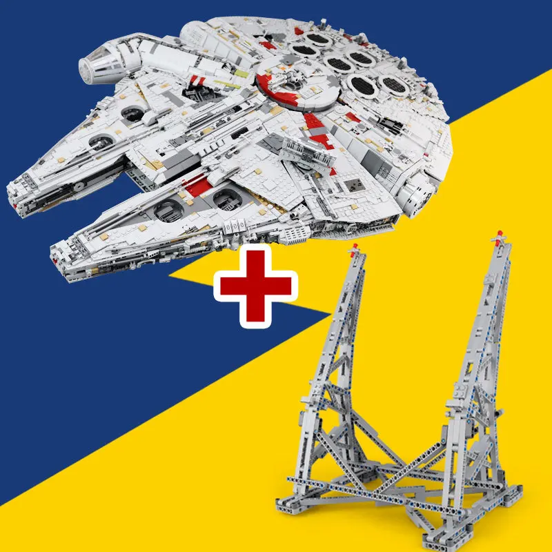 

Lepin 05132 New Ultimate Collector's Destroyer Star Wars Series Building Blocks Bricks Ucs Millennium Falcon Legoinglys 75192