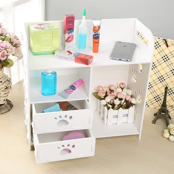 Wood Storage Racks Room Decoration Waterproof Bathroom Vanity Cosmetic Storage Drawer Jewelry Box Makeup cabinet
Wood Storage Racks Room Decoration Waterproof Bathroom Vanity Cosmetic Storage Drawer Jewelry Box Makeup cabinet