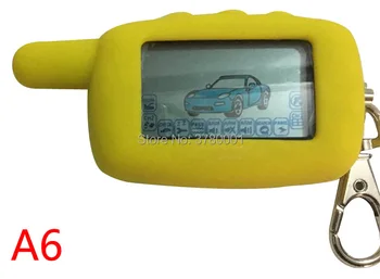 twage A6 LCD Remote Control + Yellow A6 Silicone Case For Vehicle Security Two Way Car Alarm StarLine A6 Keychain
twage A6 LCD Remote Control + Yellow A6 Silicone Case For Vehicle Security Two Way Car Alarm StarLine A6 Keychain
