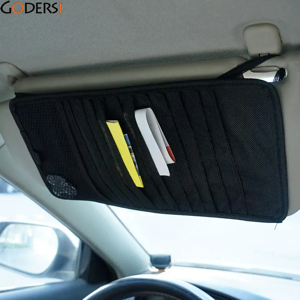 Godersi 1Pc 3 Colors Car Sun Visor Black 12 Disc Slots CD Card Holder Organizer Storage Clip Bag Case PQJ4806
Godersi 1Pc 3 Colors Car Sun Visor Black 12 Disc Slots CD Card Holder Organizer Storage Clip Bag Case PQJ4806