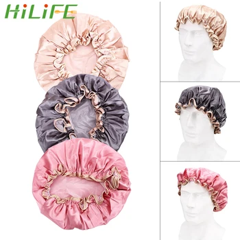HILIFE Bathing Hair Cover Waterproof Shower Cap Bathroom Products Elastic Bath Hat Reusable Lovely Thick Women Shower Caps
HILIFE Bathing Hair Cover Waterproof Shower Cap Bathroom Products Elastic Bath Hat Reusable Lovely Thick Women Shower Caps