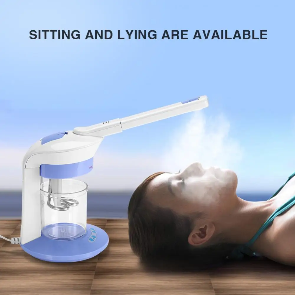 

Pro 2In1 Facial Thermal Steamer Salon Spa Mask Ozone Aroma Steaming Ion Sprayer Acne Removal Mist Spray Skin Care Beauty Machine