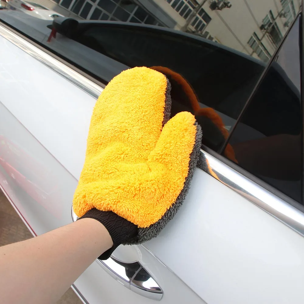 Car Wash Glove Soft Coral Fleece Cleaning Mitt Car Washing Brush Cloth Motorcycle For Home Car Wash
Car Wash Glove Soft Coral Fleece Cleaning Mitt Car Washing Brush Cloth Motorcycle For Home Car Wash
