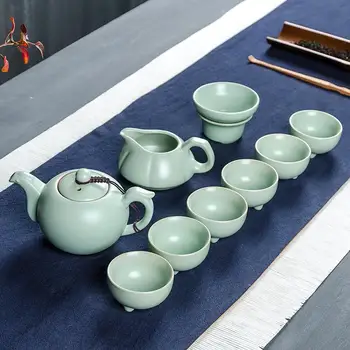 10pcs Kung Fu Tea Set Teapot Kettle Chinese Tea Pot White Ceramic Tea Cups Portable Teaset Coffee Cup Gaiwan Teaware Sets
10pcs Kung Fu Tea Set Teapot Kettle Chinese Tea Pot White Ceramic Tea Cups Portable Teaset Coffee Cup Gaiwan Teaware Sets