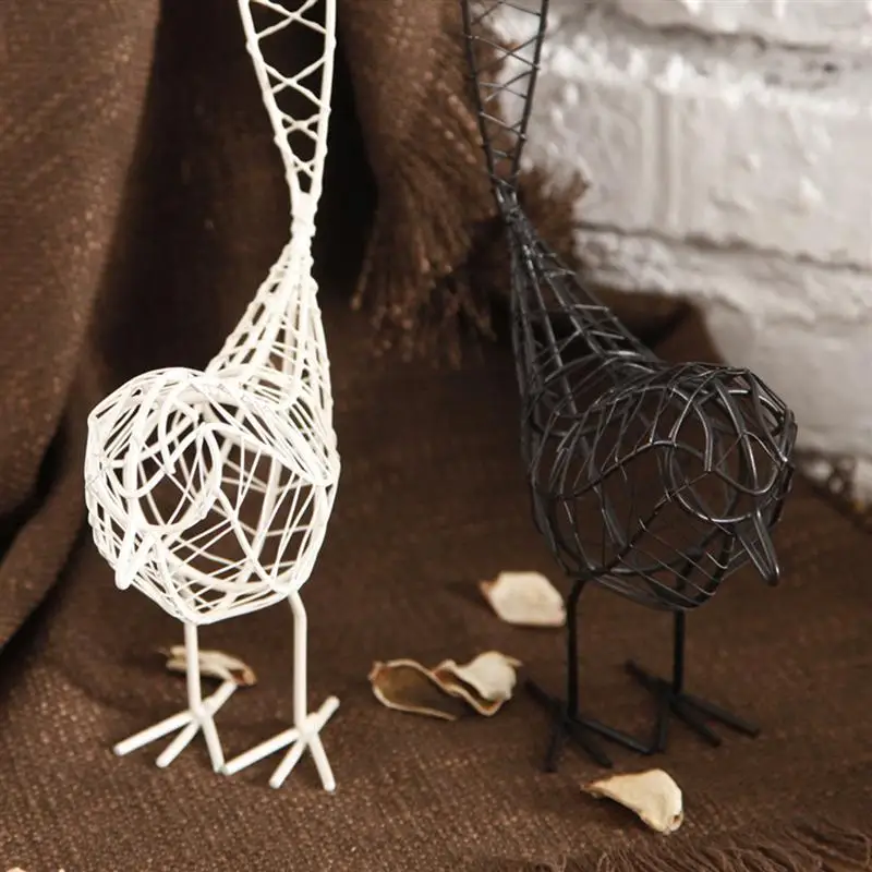 WINOMO Bird Creature Animal Handiwork Craft Woven Iron Creative Decoration Ornament for Photograhy Equipment Office Living Room 
WINOMO Bird Creature Animal Handiwork Craft Woven Iron Creative Decoration Ornament for Photograhy Equipment Office Living Room
