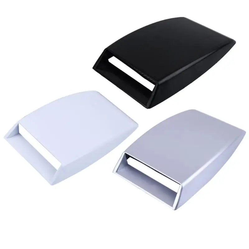 VODOOL 3 Colors Car Air Flow Intake Hood Scoop Stickers Car Decorative Auto Bonnet Simulation Vent Cover Hood Universal
VODOOL 3 Colors Car Air Flow Intake Hood Scoop Stickers Car Decorative Auto Bonnet Simulation Vent Cover Hood Universal