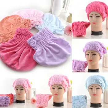 Microfiber Towel Quick Dry Hair Magic Drying Turban Wrap Hat Cap Spa Bathing Hot
Microfiber Towel Quick Dry Hair Magic Drying Turban Wrap Hat Cap Spa Bathing Hot