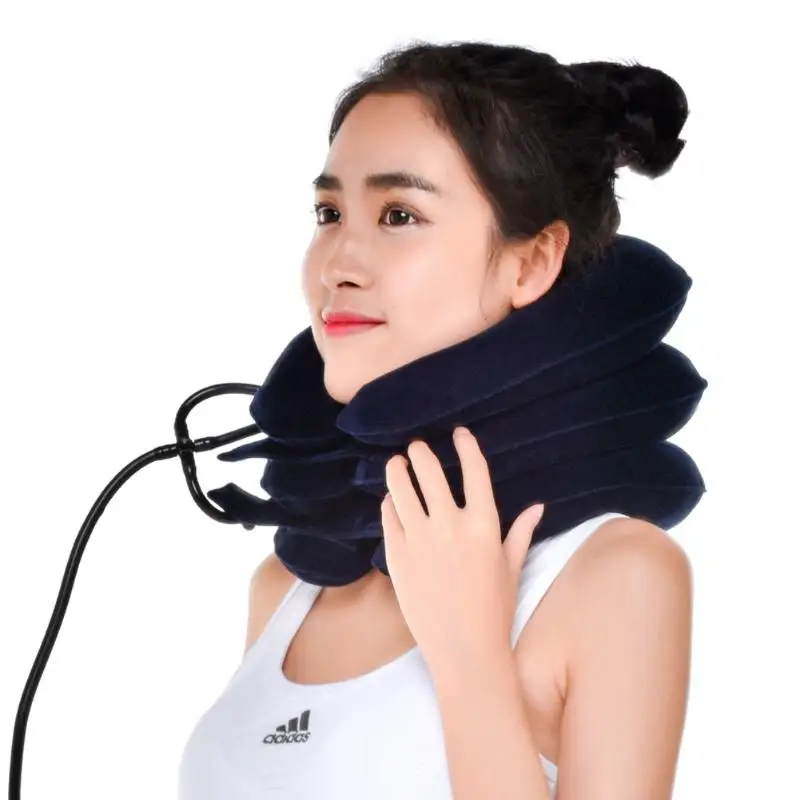 Inflatable Air Cervical Neck Traction Neck Massage Soft Brace Device for Headache Head Back Shoulder Neck Pain Massager Pillow
Inflatable Air Cervical Neck Traction Neck Massage Soft Brace Device for Headache Head Back Shoulder Neck Pain Massager Pillow
