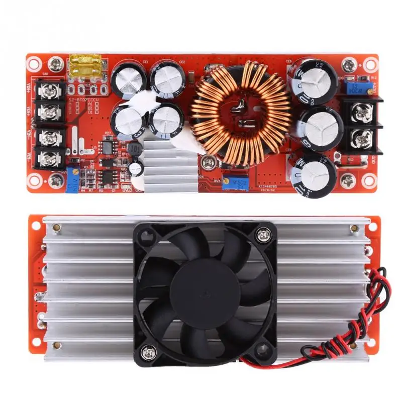 1500W 30A DC-DC Boost Converter Step-up Power Supply Module In 1060V Out 1290V Double Sendust Magnet Non-isolated step-up module
1500W 30A DC-DC Boost Converter Step-up Power Supply Module In 1060V Out 1290V Double Sendust Magnet Non-isolated step-up module