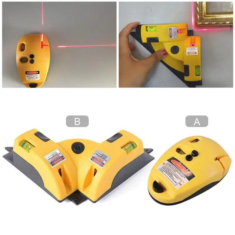 High Precision 90 Degree Laser Level Hand-held Right Angle Meter Infrared Spirit Level Level Ruler Casting Line Ground Meter
High Precision 90 Degree Laser Level Hand-held Right Angle Meter Infrared Spirit Level Level Ruler Casting Line Ground Meter