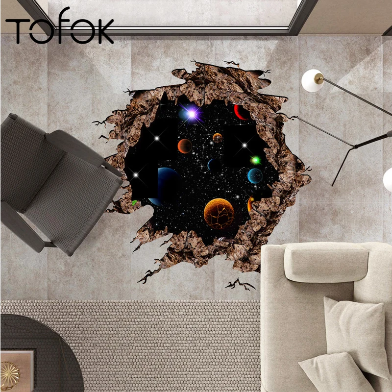 Tofok 3D Wall Stickers Outer Space Cosmic Galaxy Planet Wall Mural Decals For Kids Room Baby Bedroom Ceiling Floor Home Decor
Tofok 3D Wall Stickers Outer Space Cosmic Galaxy Planet Wall Mural Decals For Kids Room Baby Bedroom Ceiling Floor Home Decor
