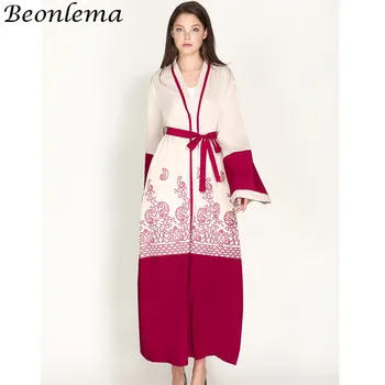 Beonlema Abaya Kimono Style Red Kaftan Ladies Musulman Djellaba Fashion Open Abaya Women Moroccan Caftan M-2XL
Beonlema Abaya Kimono Style Red Kaftan Ladies Musulman Djellaba Fashion Open Abaya Women Moroccan Caftan M-2XL