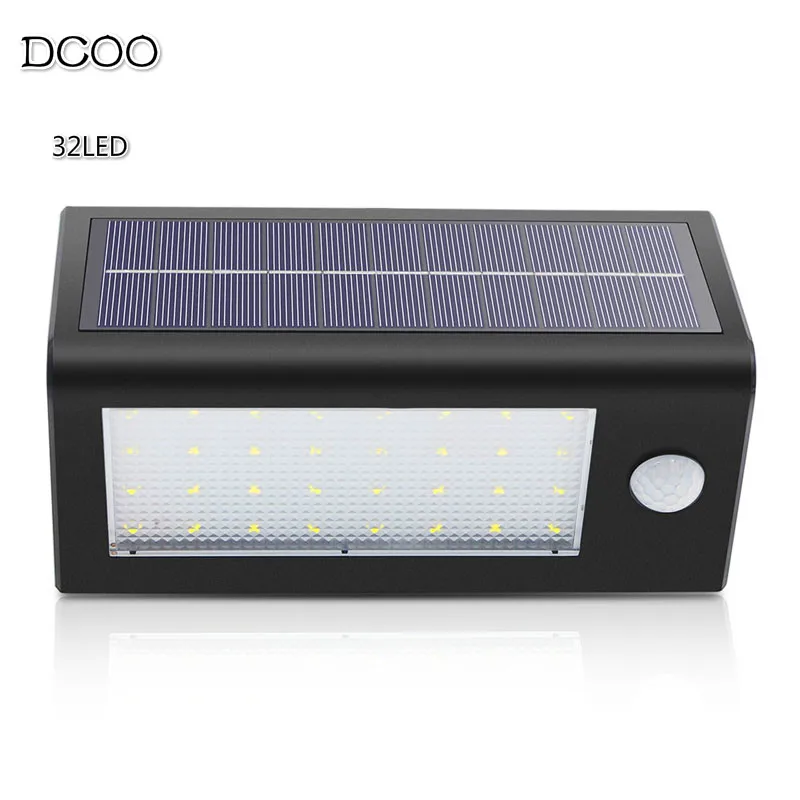 Dcoo 32LEDs Solar Lights Infrared Motion Sensor Super Bright Wall Lamp Garden Yard Security Spotlight IP65 Waterproof Outdoor
Dcoo 32LEDs Solar Lights Infrared Motion Sensor Super Bright Wall Lamp Garden Yard Security Spotlight IP65 Waterproof Outdoor