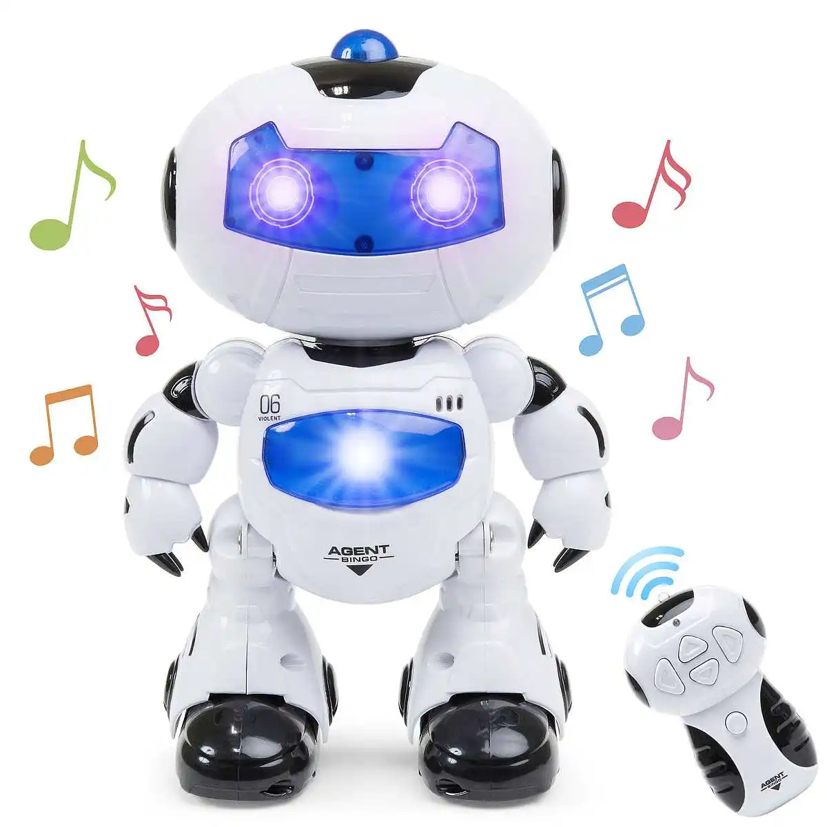 RC Dance Robot Intelligent Programming Remote Control Robotica Toy Humanoid Robot For Children Kids Birthday Gift Present
RC Dance Robot Intelligent Programming Remote Control Robotica Toy Humanoid Robot For Children Kids Birthday Gift Present