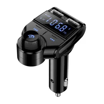 BEESCLOVER Bluetooth FM Transmitter - USB Charging, Hands-Free Calling, SD Card Slot, LED Display FM Radio Transmitter
BEESCLOVER Bluetooth FM Transmitter - USB Charging, Hands-Free Calling, SD Card Slot, LED Display FM Radio Transmitter