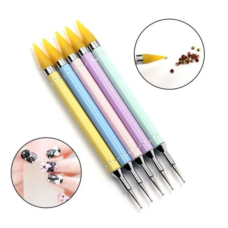 1pcs Wax Picker Rhinestone Dotting Pen Dual-ended Beads Handle Nail Art Tool Crystal Dot Pro Decoration Pencil Manicur
1pcs Wax Picker Rhinestone Dotting Pen Dual-ended Beads Handle Nail Art Tool Crystal Dot Pro Decoration Pencil Manicur