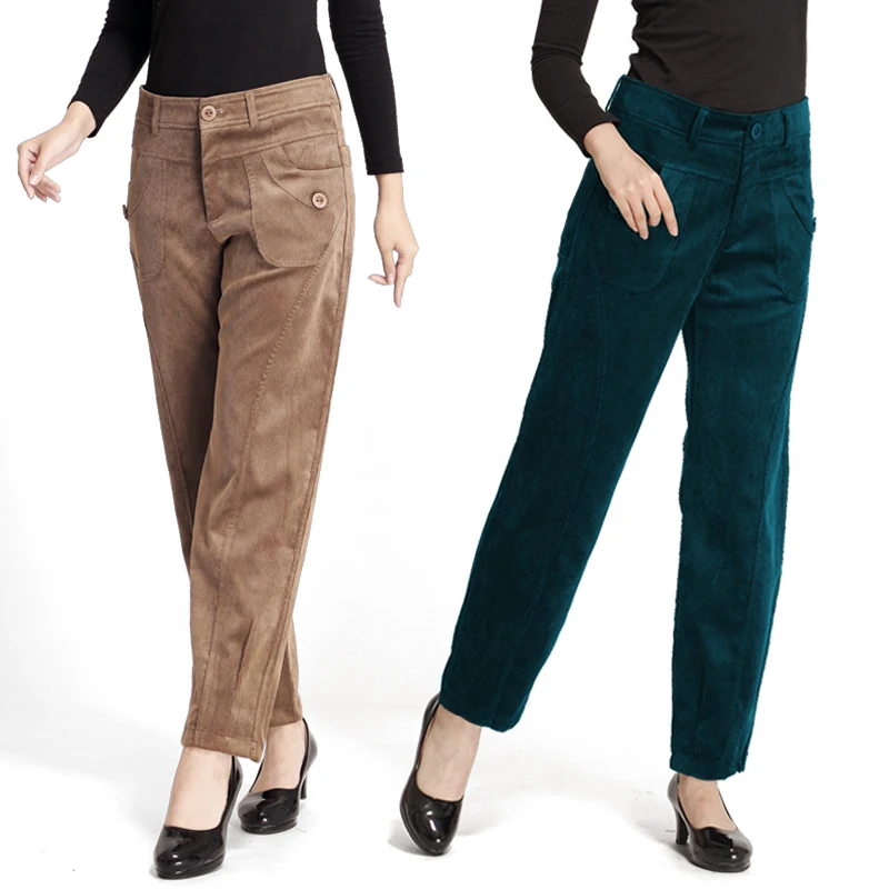Hot autumn and winter pants new high waist velvet pants harem pants loose corduroy trousers large size fashion casual pants
Hot autumn and winter pants new high waist velvet pants harem pants loose corduroy trousers large size fashion casual pants