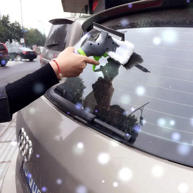 Three-In-One Function Window Cleaning Tool Car Wash Maintenance Window Glass Spray Scraper Coral Washing Wool Wiper
Three-In-One Function Window Cleaning Tool Car Wash Maintenance Window Glass Spray Scraper Coral Washing Wool Wiper