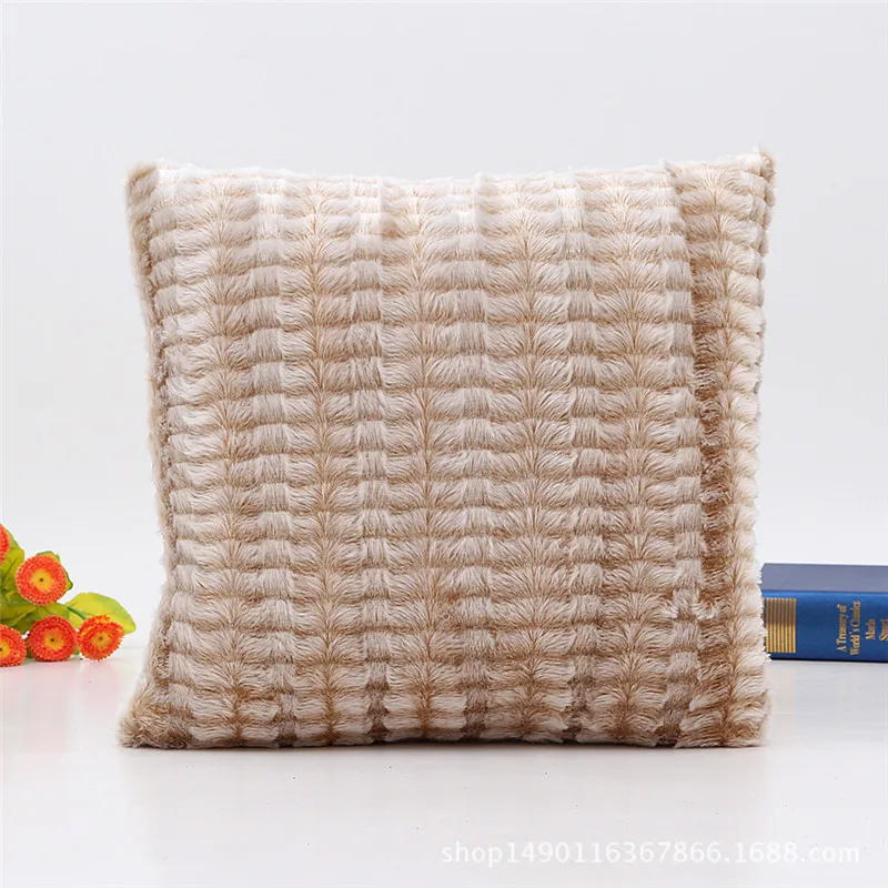 45*45cm Soft Fluffy Plush Pillow Case Solid Color Cushion Cover Sofa Office Car Throw Pillow Cover Decorative Bedroom Home Decor
45*45cm Soft Fluffy Plush Pillow Case Solid Color Cushion Cover Sofa Office Car Throw Pillow Cover Decorative Bedroom Home Decor