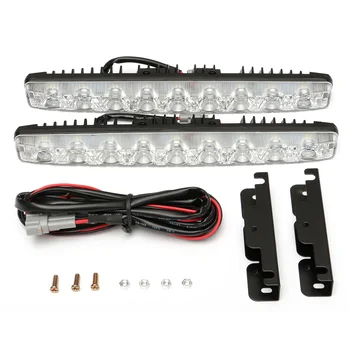 Pair 18W 9LED Car DRL Daytime Driving Running Light Fog Lamp Universal for Vehicle Truck Boat SUV
Pair 18W 9LED Car DRL Daytime Driving Running Light Fog Lamp Universal for Vehicle Truck Boat SUV