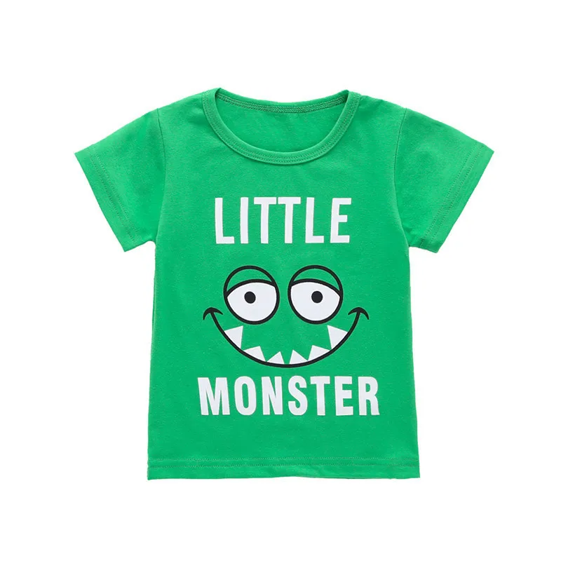 Summer Letter Printed Baby Children Boys T-shirt Short Sleeve Summer Cotton Tops T-shirt Children Basic Clothes
Summer Letter Printed Baby Children Boys T-shirt Short Sleeve Summer Cotton Tops T-shirt Children Basic Clothes