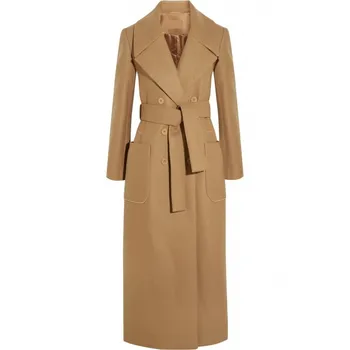 Women Autumn Winter Office Lady Slim Coat Long Sleeve Turn Down Collar Wool Blend Female Classic Basic Coat Outcoat
Women Autumn Winter Office Lady Slim Coat Long Sleeve Turn Down Collar Wool Blend Female Classic Basic Coat Outcoat