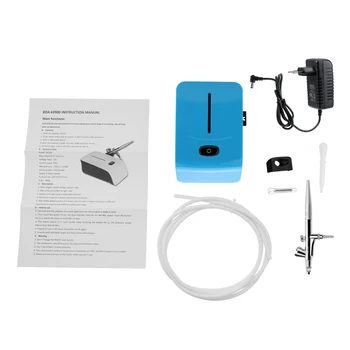 Portable Airbrush Set Small Spray Pump Pen Set Air Compressor Kit for Art Painting Tattoo Craft Cake Spray Model
Portable Airbrush Set Small Spray Pump Pen Set Air Compressor Kit for Art Painting Tattoo Craft Cake Spray Model