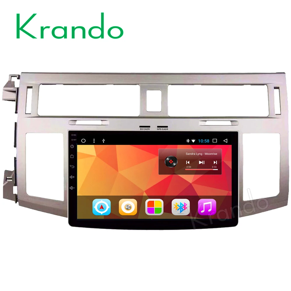 Krando Android 8.1 9" IPS Touch screen car multimedia player for toyota avalon 2005-2010 car radio navigatin system wifi 3g
Krando Android 8.1 9" IPS Touch screen car multimedia player for toyota avalon 2005-2010 car radio navigatin system wifi 3g
