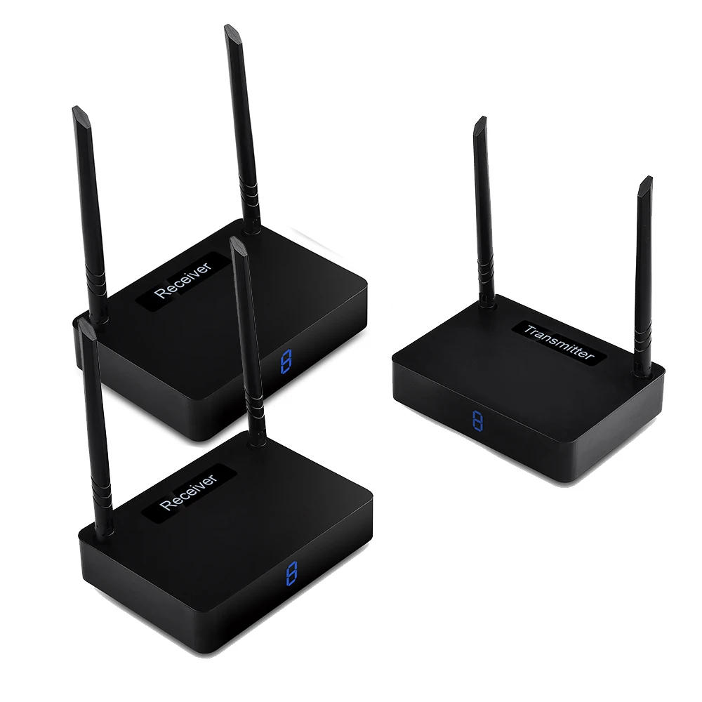 HD585-2 5 8G 350M 1 передатчик 2 приемника HDMI 1080P беспроводной аудио видео ТВ Отправитель