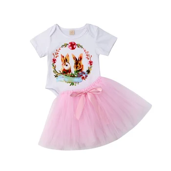 2019 Cute Newborn Infants Baby Girls Easter Bunny Tops Romper Jumpsuit+Tutu Skirt Outfits Set Toddler Summer New Rabbit Clothes
2019 Cute Newborn Infants Baby Girls Easter Bunny Tops Romper Jumpsuit+Tutu Skirt Outfits Set Toddler Summer New Rabbit Clothes