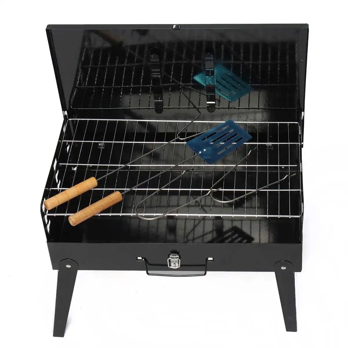 

3-5 Person BBQ Barbecue Grills Outdoor Garden Charcoal Barbeque Patio Party Cooking Foldable Picnic Stoves Heating Stove