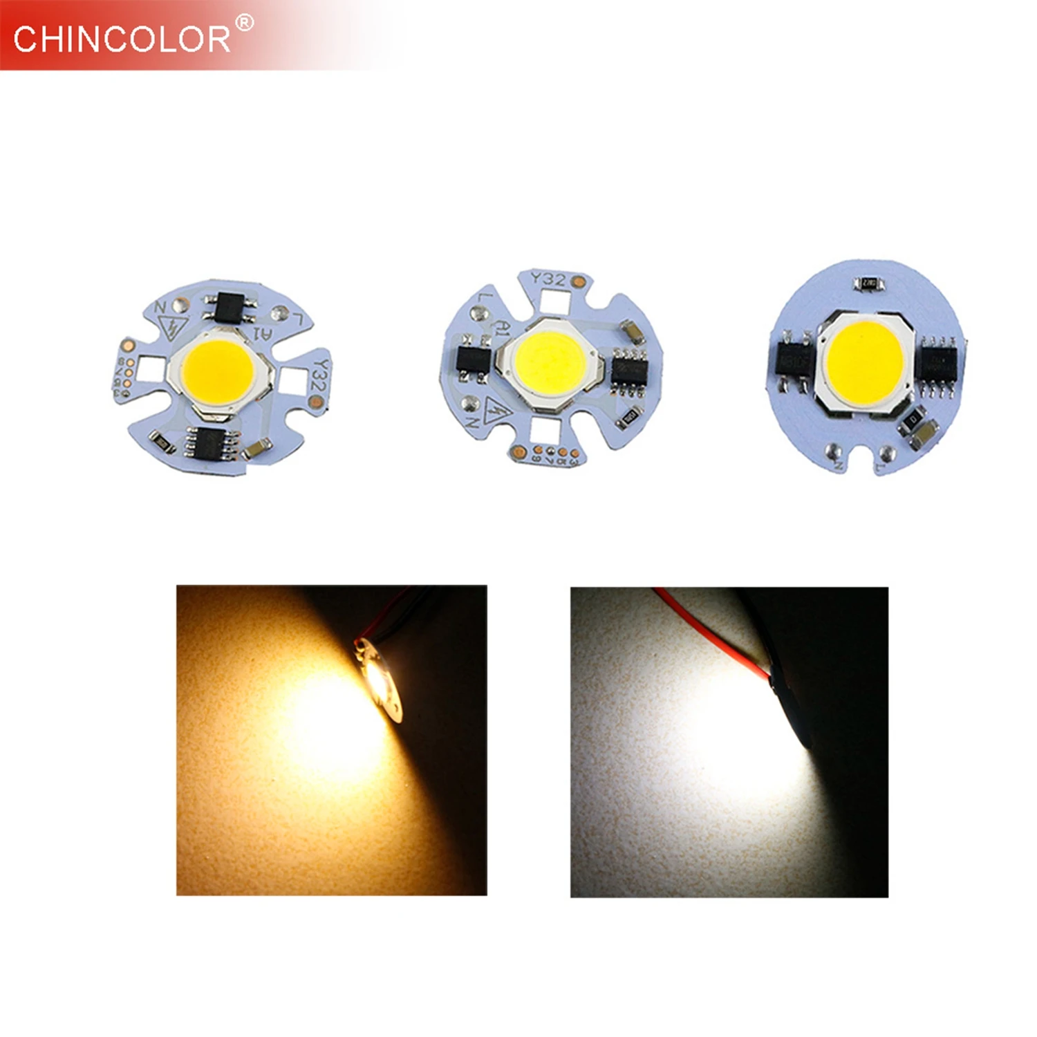 COB Chip Light Source Smart IC AC 220V 110V 3W 5W 7W 9W No need driver DIY LED Floodlight Spotlight Bulb Lamp 27MM 32MM Dia JQ 
COB Chip Light Source Smart IC AC 220V 110V 3W 5W 7W 9W No need driver DIY LED Floodlight Spotlight Bulb Lamp 27MM 32MM Dia JQ