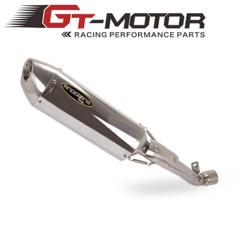 Motorcycle Slip on Exhaust system With Muffler Fit For Suzuki GSXR1000 GSXR 1000 2009 2010 2011 middle pipe with exhaust 
Motorcycle Slip on Exhaust system With Muffler Fit For Suzuki GSXR1000 GSXR 1000 2009 2010 2011 middle pipe with exhaust