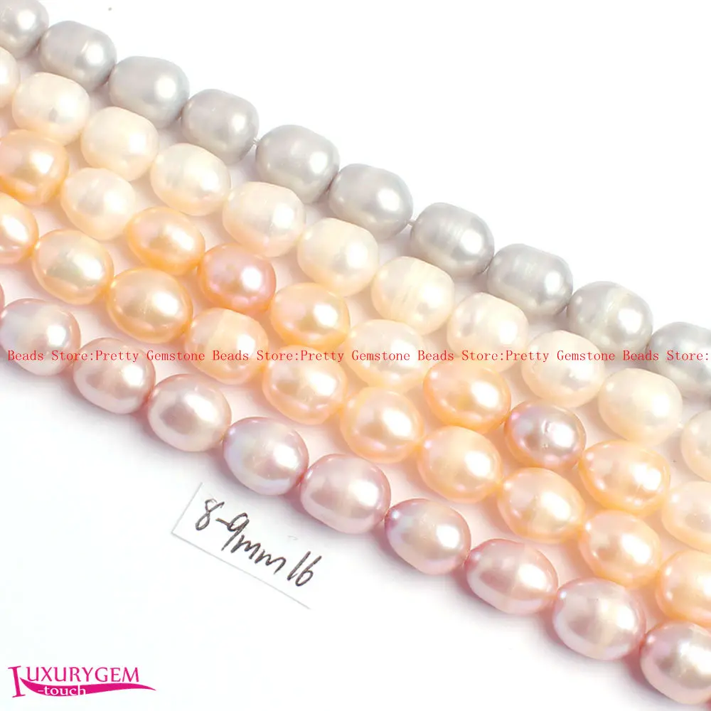 8-9mm Multicolor Natural Freshwater Pearl Oval Shape DIY Loose Beads 37cm Jewelry Making wj423
8-9mm Multicolor Natural Freshwater Pearl Oval Shape DIY Loose Beads 37cm Jewelry Making wj423