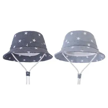 Cute Baby Summer Hats Soft Denim Cotton Summer Baby Sun Hat Infant Boys Girls Kids Bucket Cap Star Print Baby Kids Beach Caps
Cute Baby Summer Hats Soft Denim Cotton Summer Baby Sun Hat Infant Boys Girls Kids Bucket Cap Star Print Baby Kids Beach Caps
