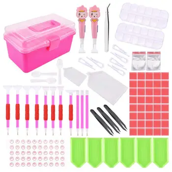 117 Pieces Diamond Painting Tools, 5D Diy Diamond Painting Accessories Diamond (Multicolor)
117 Pieces Diamond Painting Tools, 5D Diy Diamond Painting Accessories Diamond (Multicolor)